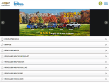 Tablet Screenshot of paulalbertchevrolet.com